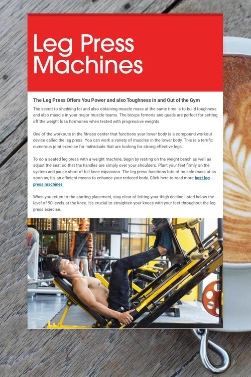 Leg Press Machines