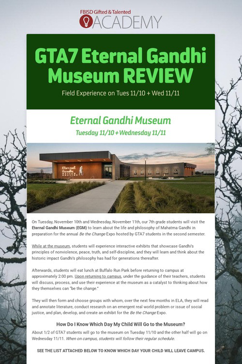 GTA7 Eternal Gandhi Museum REVIEW