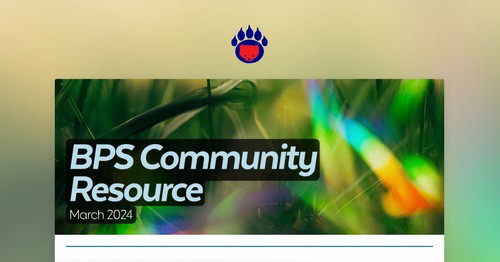 BPS Community Resource