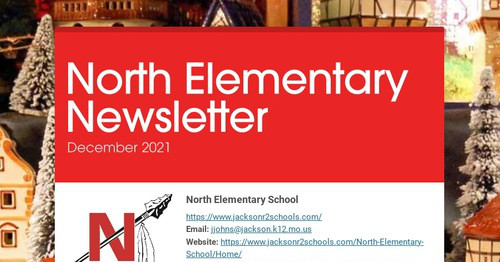 North Elementary Newsletter | Smore Newsletters
