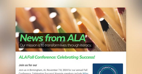 News from ALA