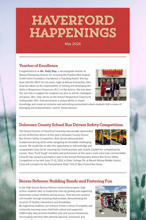 Haverford Happenings