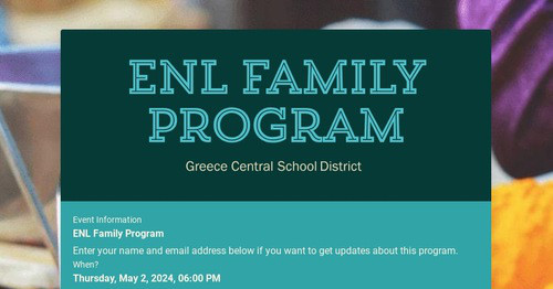ENL Family Program