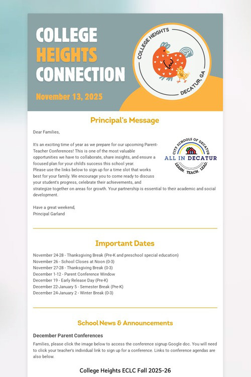 College Heights Connection