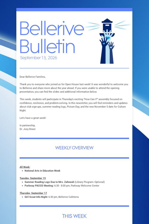 Bellerive Bulletin
