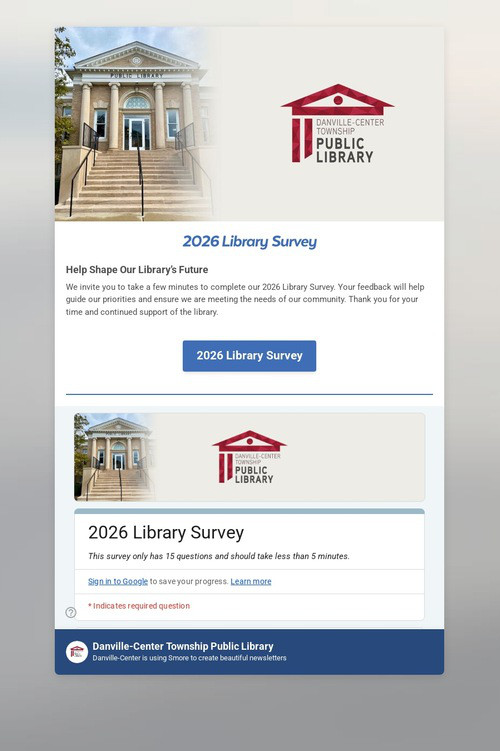 2026 Library Survey