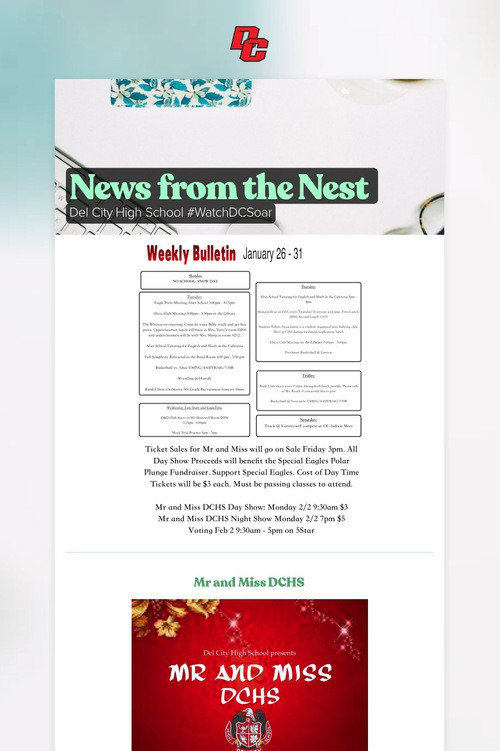 News from the Nest