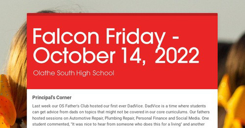 Falcon Friday - October 14, 2022