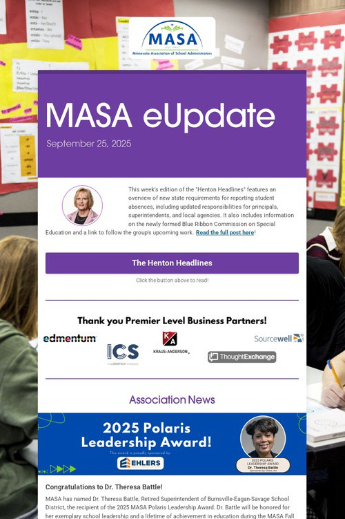 MASA eUpdate