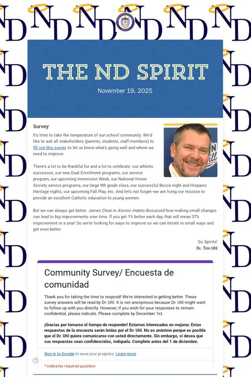 The ND Spirit
