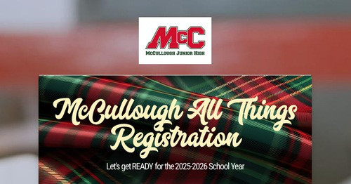 McCullough All Things Registration