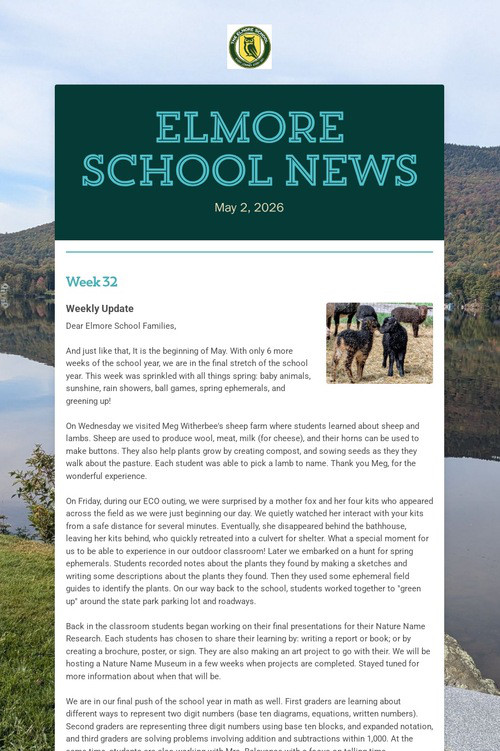 ELMORE School News