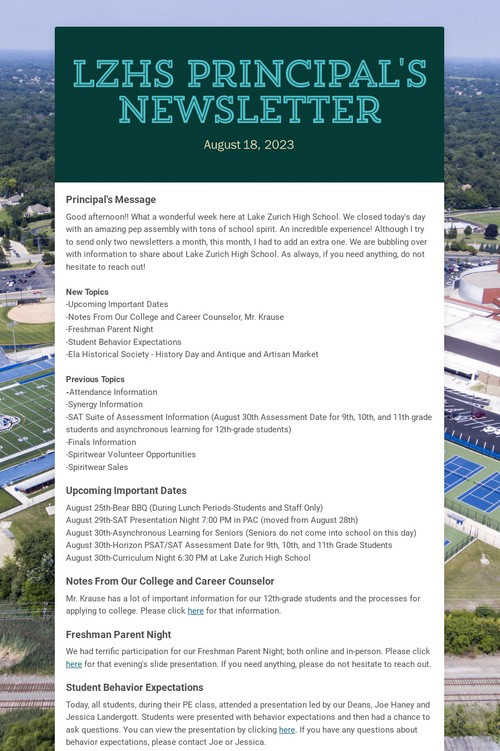 Design newsletters to spread the word online | Smore