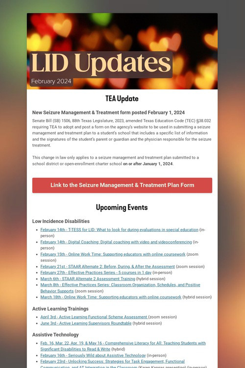 LID Updates