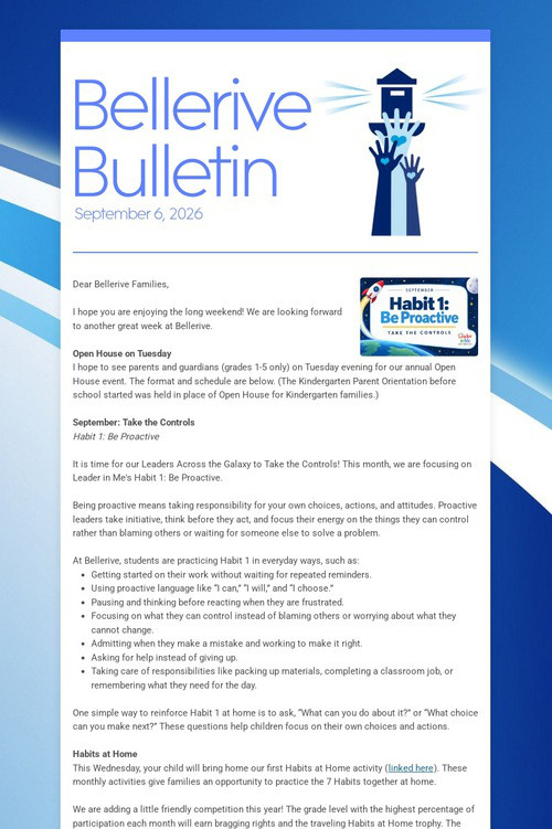 Bellerive Bulletin
