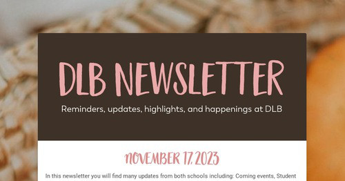 DLB Newsletter