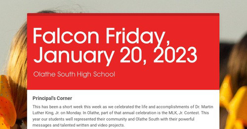 Falcon Friday, January 20, 2023