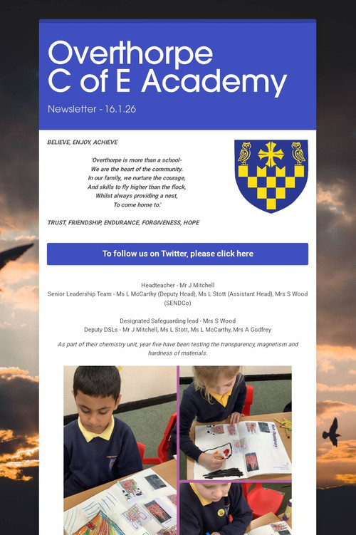Overthorpe       C of E Academy