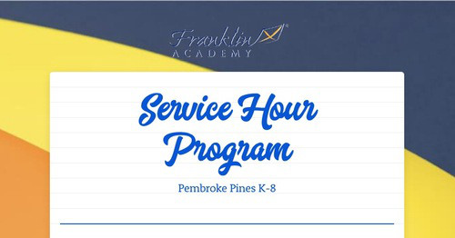 Service Hour Program