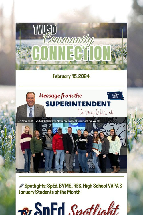 TVUSD COMMUNITY CONNECTION
