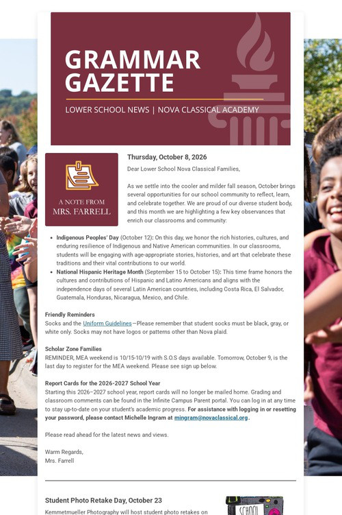 GRAMMAR GAZETTE