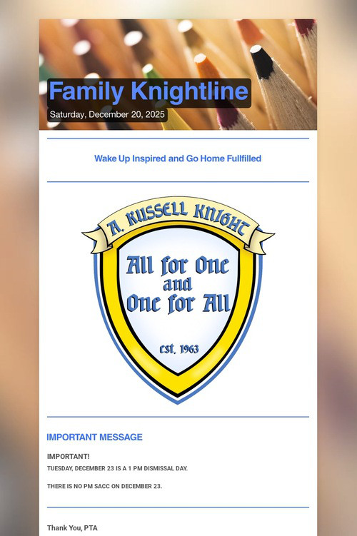 Family Knightline