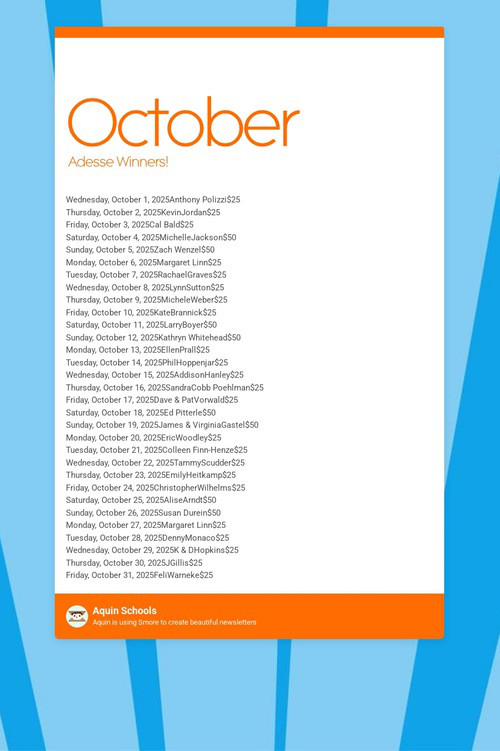 October