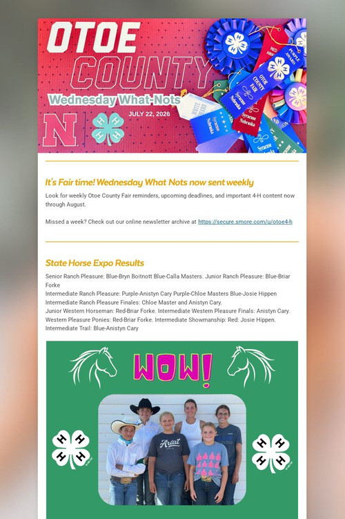 Wednesday What-Nots 7/22