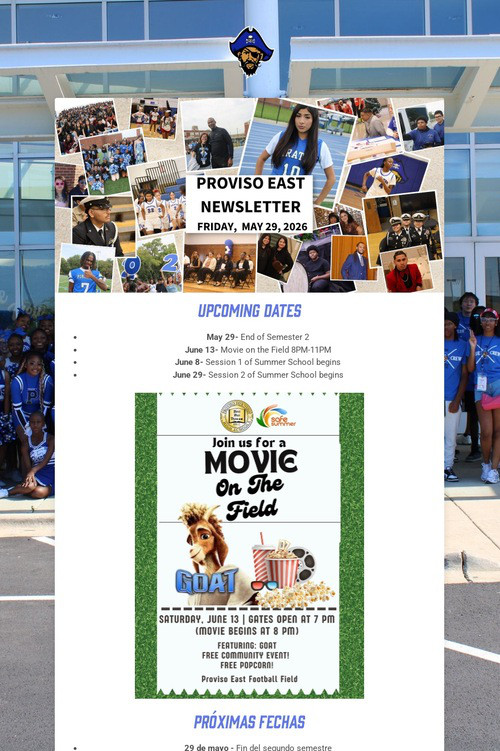 Proviso East Newsletter