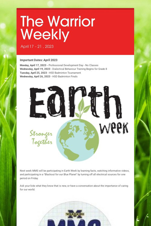 The Warrior Weekly