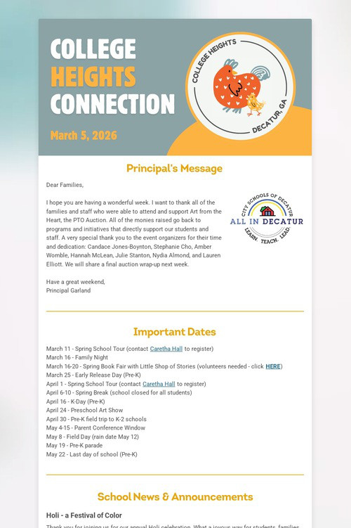 College Heights Connection