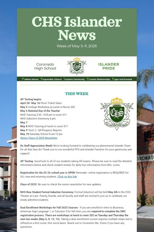 CHS Islander News