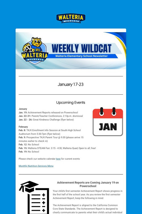 Weekly Wildcat
