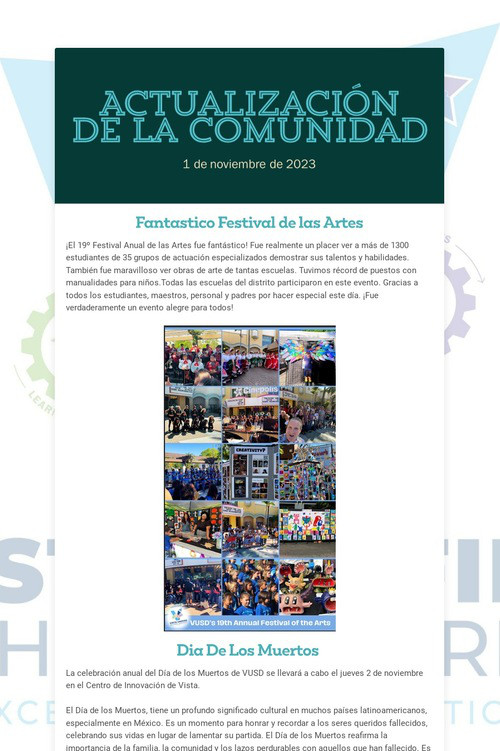 Actualización de la Comunidad