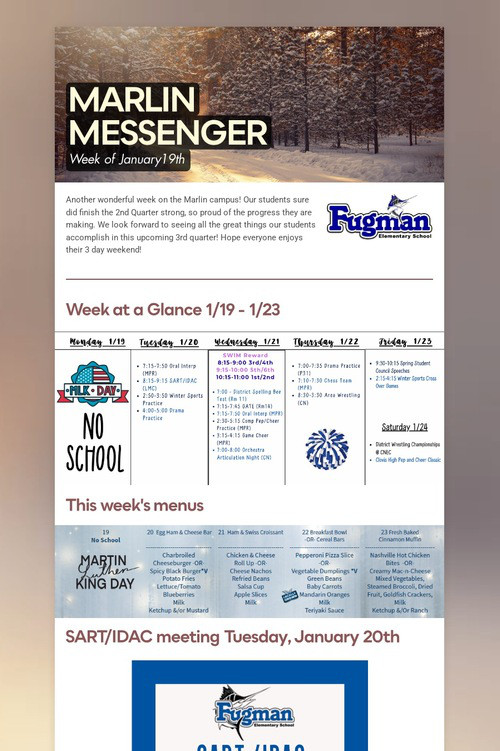 MARLIN MESSENGER
