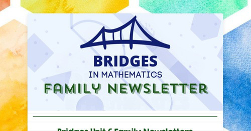 Bridges Math Family Newsletter