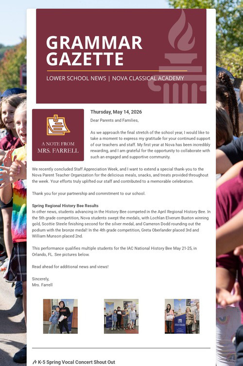 GRAMMAR GAZETTE