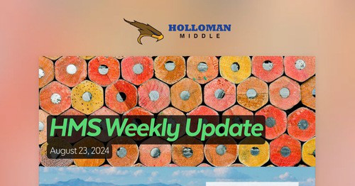 HMS Weekly Update