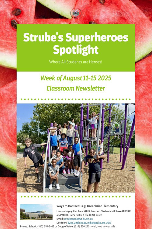 Strube's Superheroes Spotlight