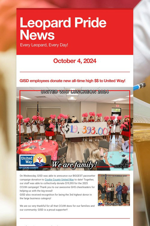 Leopard Pride News