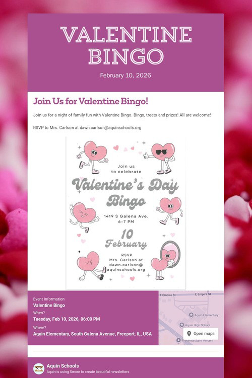 Valentine Bingo