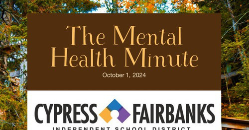 The Mental Health Minute