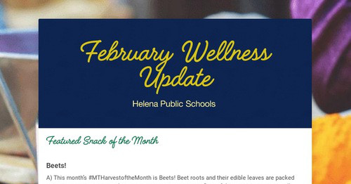 February Wellness Update