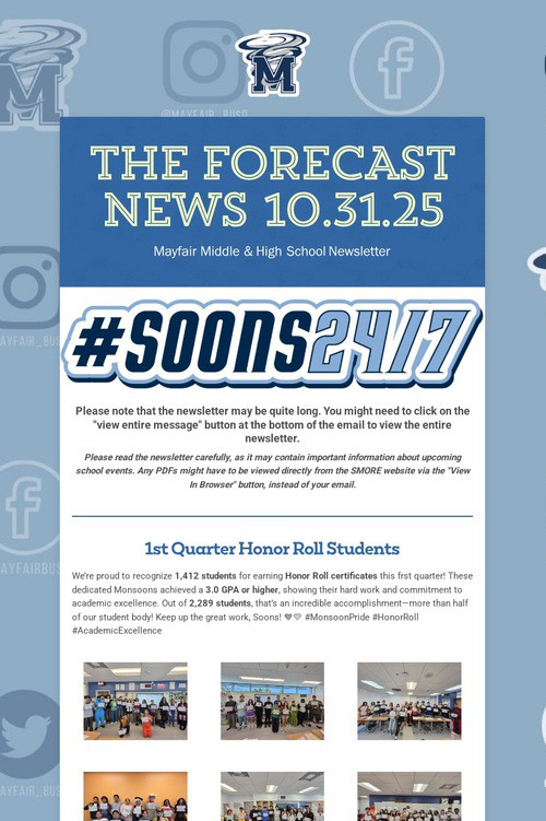 THE FORECAST News 10.31.25