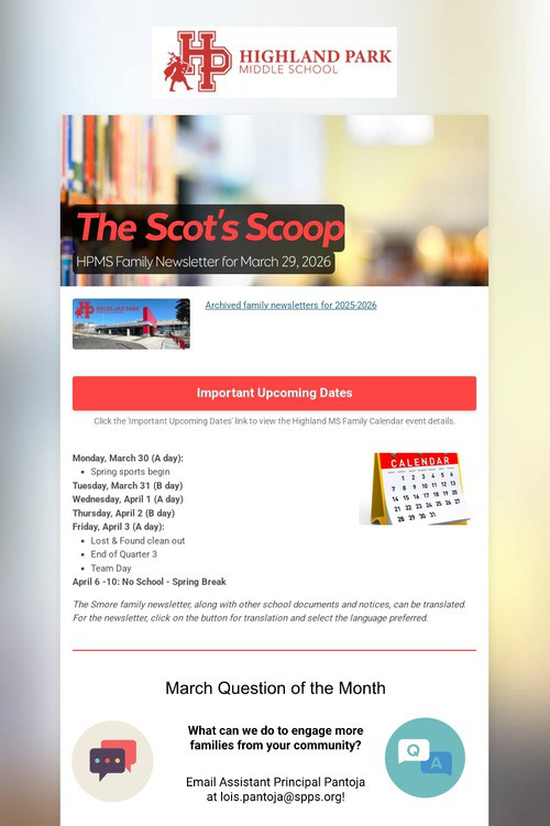 The Scot's Scoop
