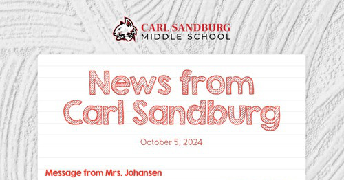 News from Carl Sandburg