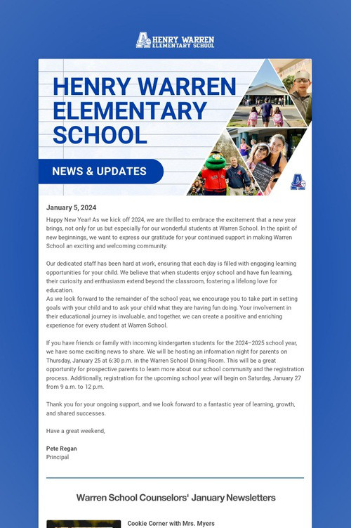 Warren School Weekly Update