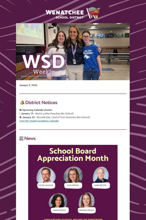 WSD Weekly