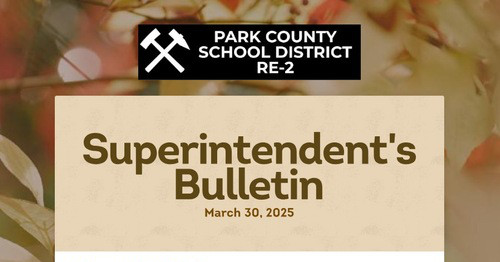 Superintendent's Bulletin