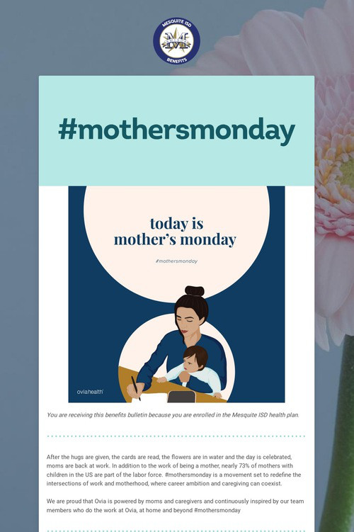 #mothersmonday
